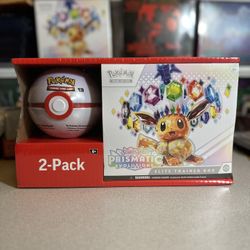 ❗️Exclusive Prismatic Evolutions ETB + Poke Ball Bundle (Pokemon Cards) Prismatic Evolutions ❗️