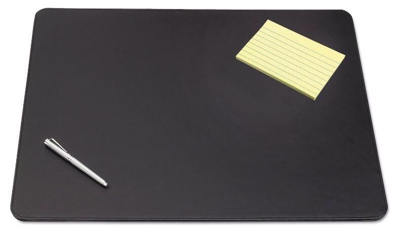 Leatherette Desk Pad * Black 36x20 * Anti-Skid Backing * Brand New!!!