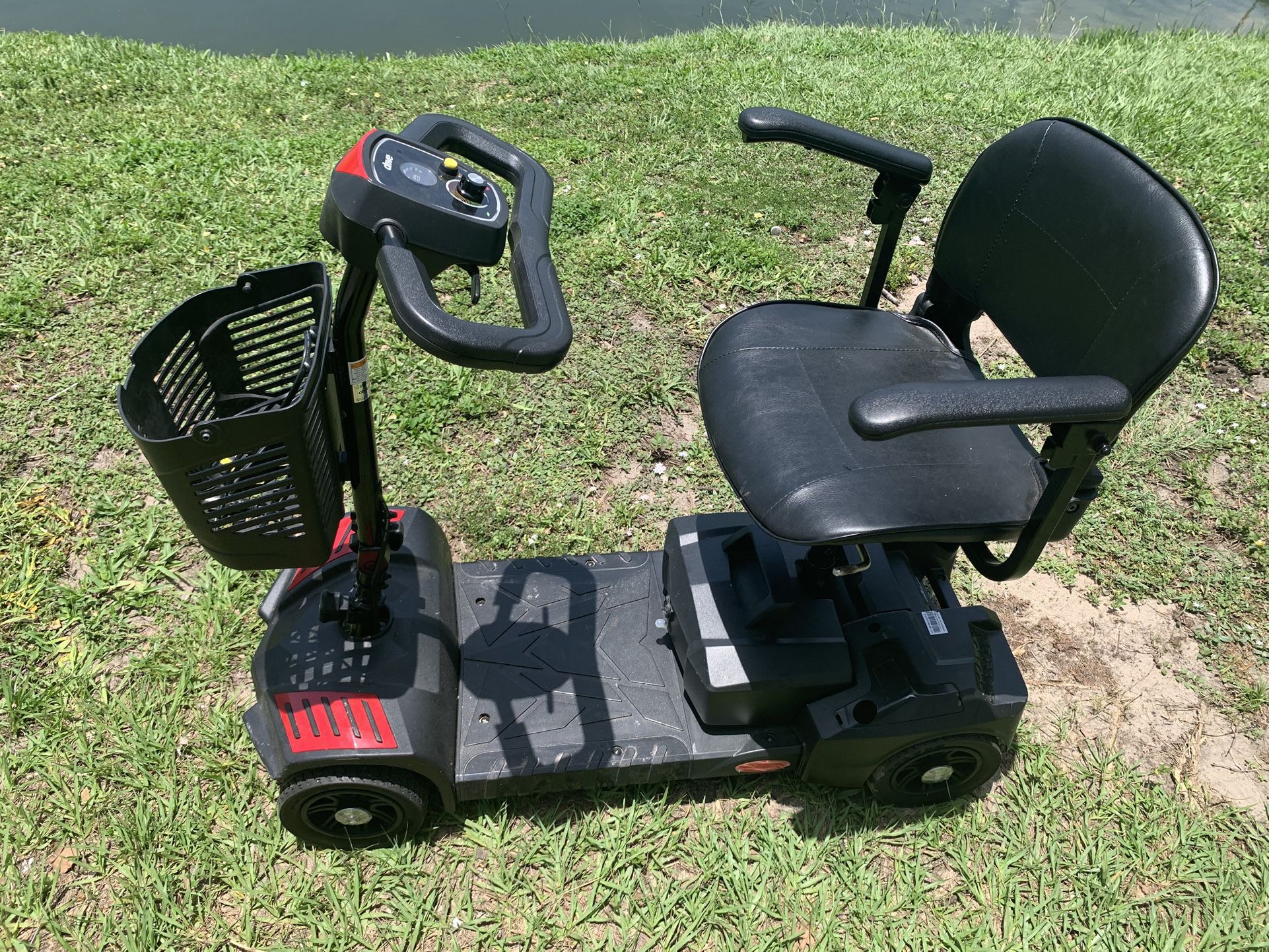 Disability Scooter Red - Brand Is Drive