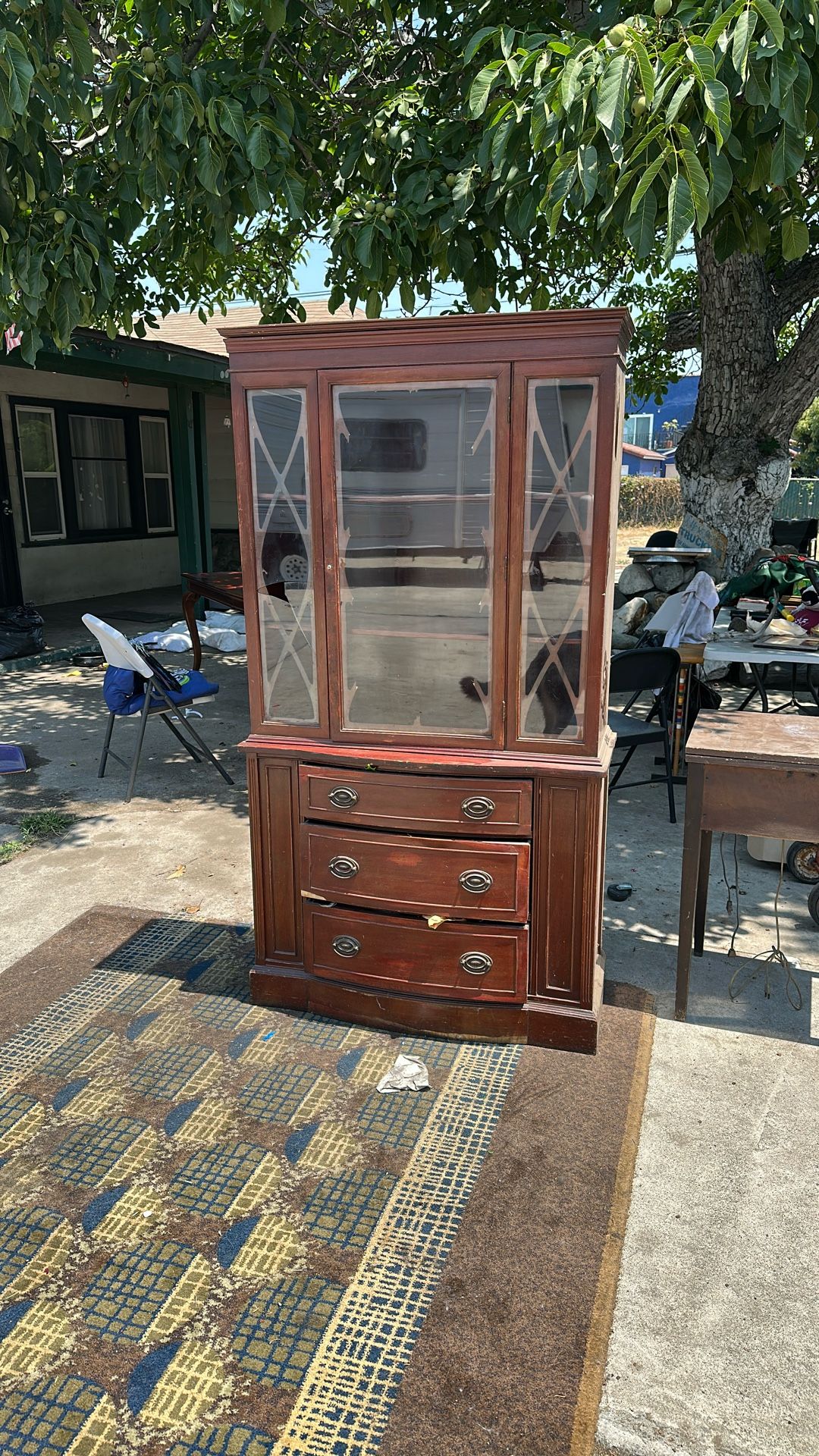 wood cabinet (antique)