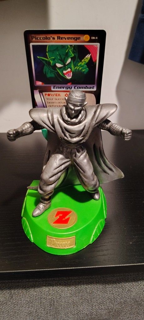 Piccolo Dragonball Z Action Figure On Stand With Collector Card