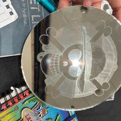 One Piece  Hand 5 Inch Mirror 