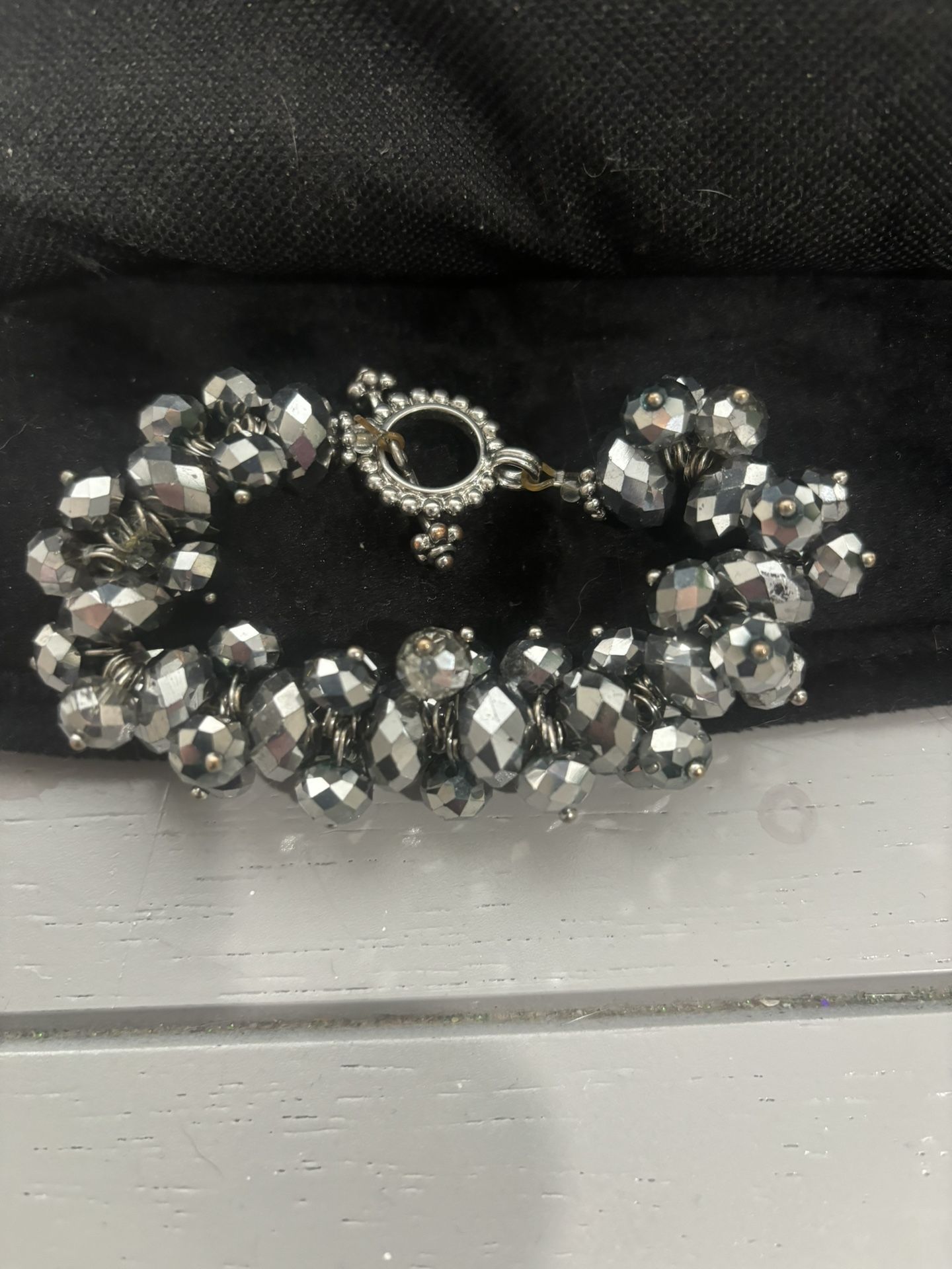 Chunky Silver Bracelet