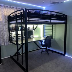 Bunk Bed With Desk 