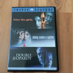 Kiss The Girls, Along Came A Spider, Double Jeopardy Triple Feature 