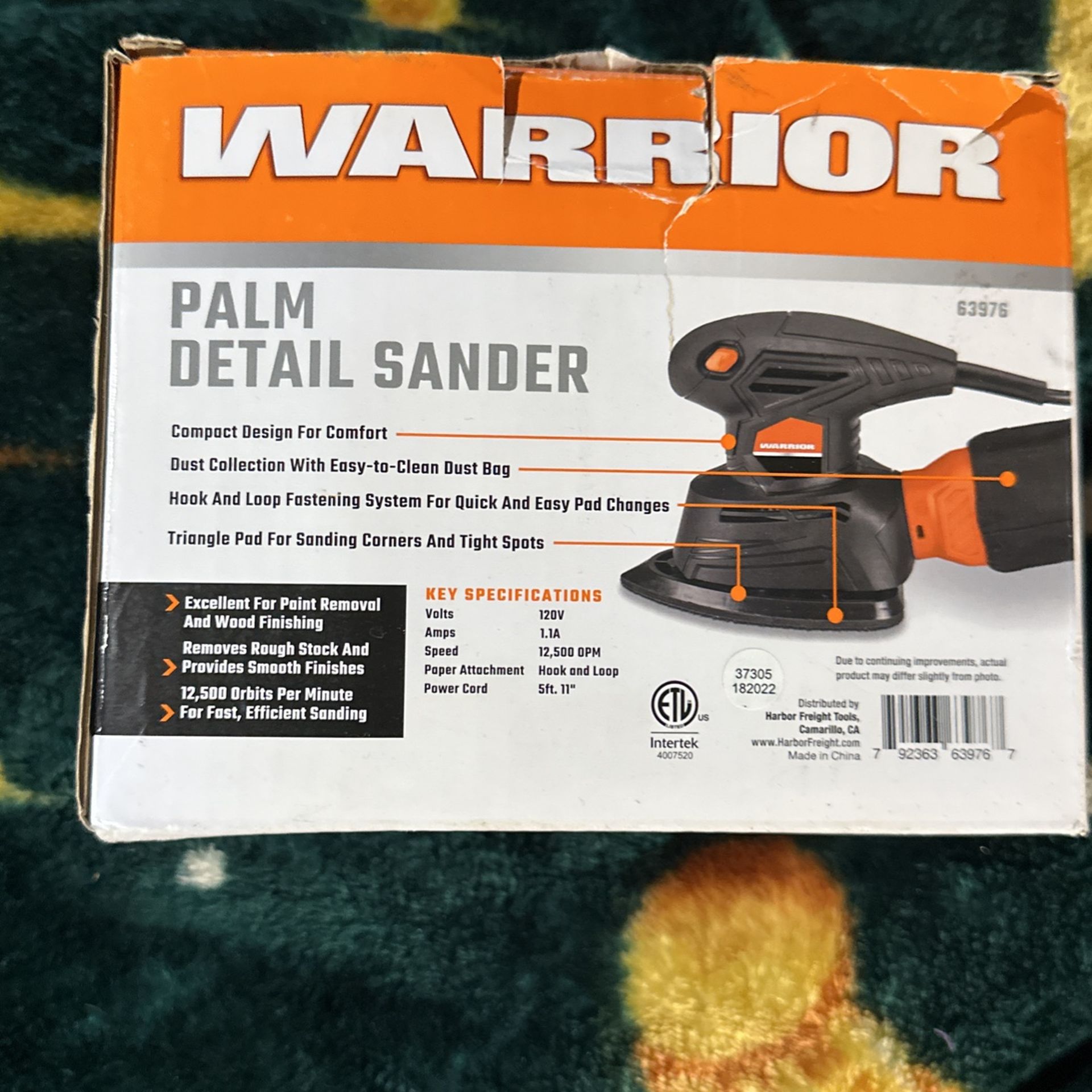 Warrior Palm Detail Sander