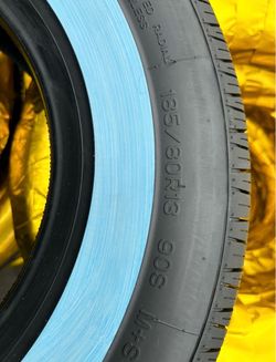 185/80R13 90S M+S Radial white wall Tires