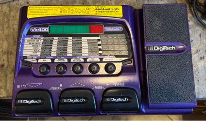 Digitech VX400 vocal processor.