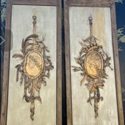 Rare Antique French Wall Screen 10 Feet High