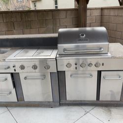 Master Forge Stainless Steel Grill 