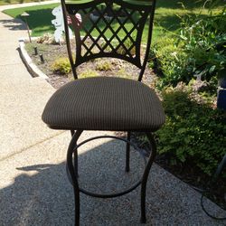  2 counter high bar stools,   