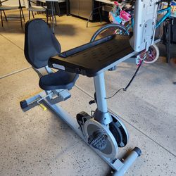 Exercise Bike With Desk