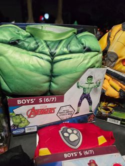 Hulk kids costume  6/7