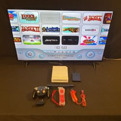 Nintendo Wii 1TB HDMI Red Wii Mote Black Wireless Gamecube Controller