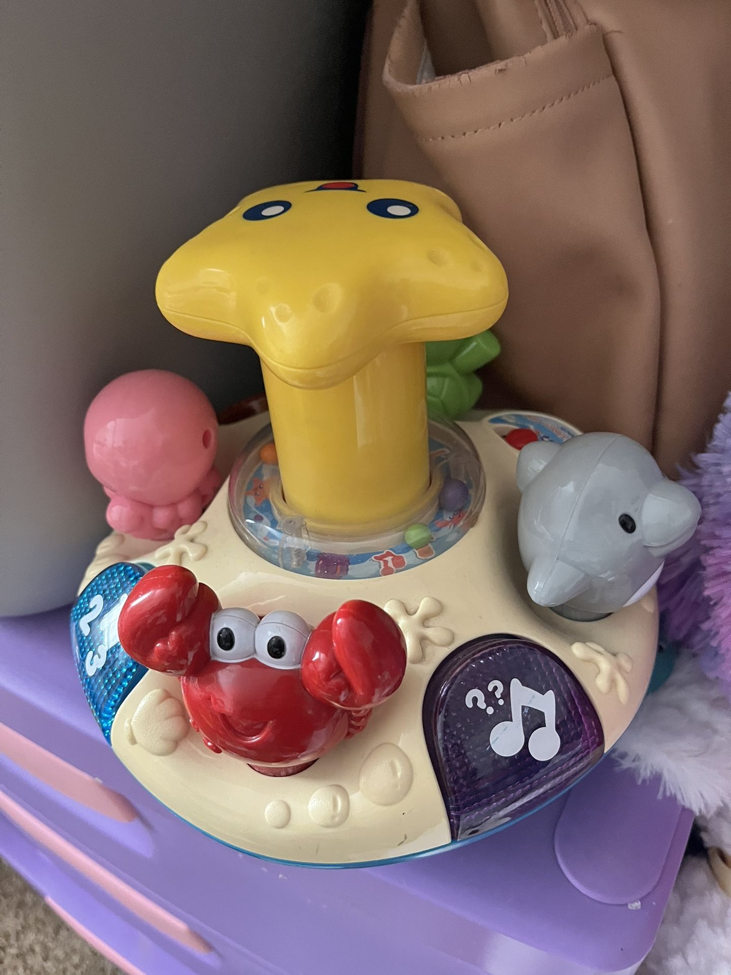 Vtech Baby Toddler Spin And Learn Sea Animals 