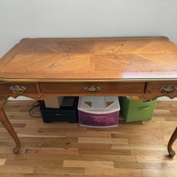 Vintage Wooden Desk 