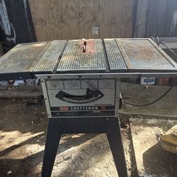 Craftsman Table Saw 