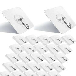 Brand New : Adhesive Wall Hooks