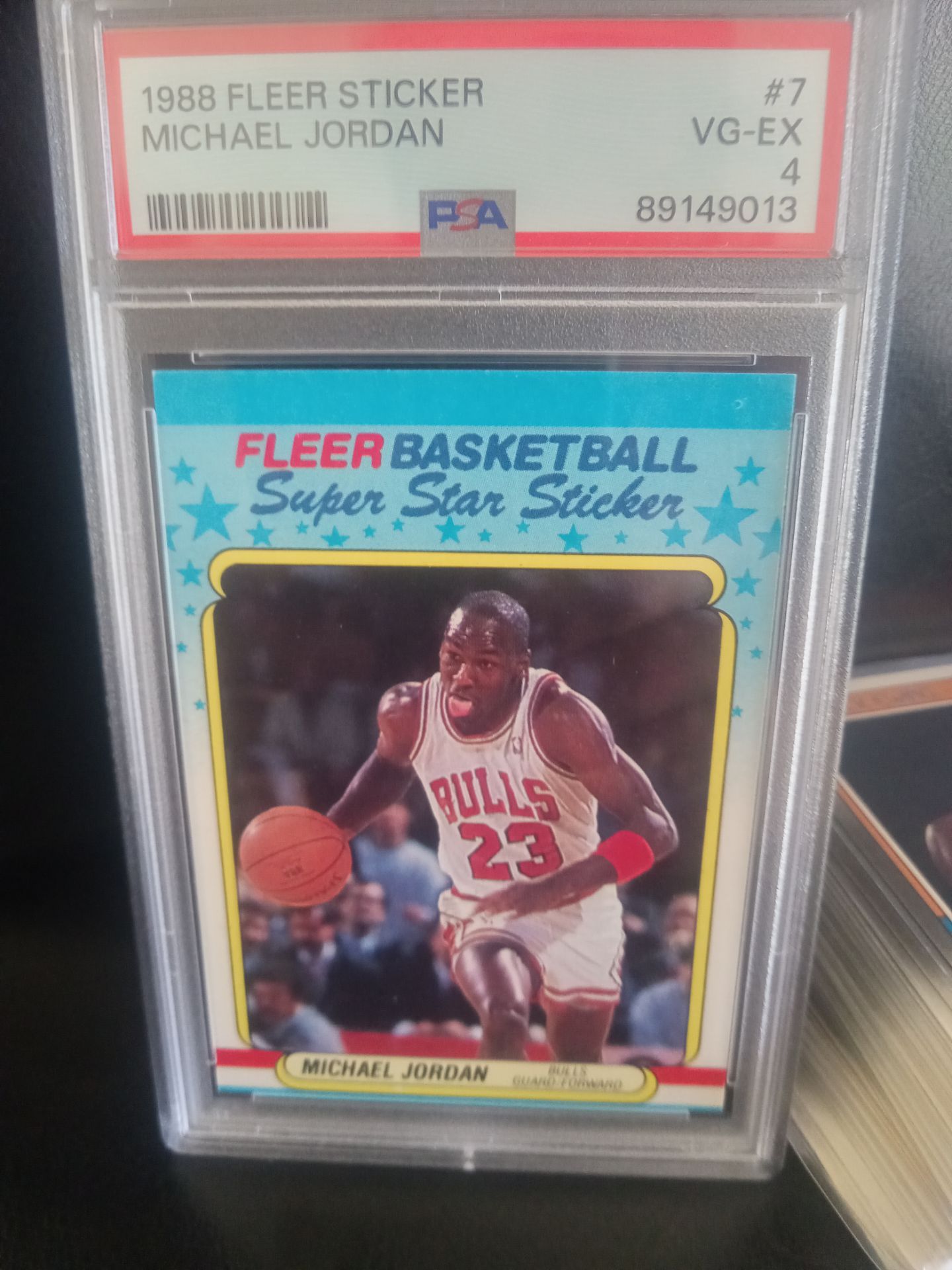 1988 Michael Jordan Fleer All star + 42 card lot