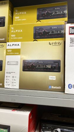 Infinity single din stereo today only 59.99