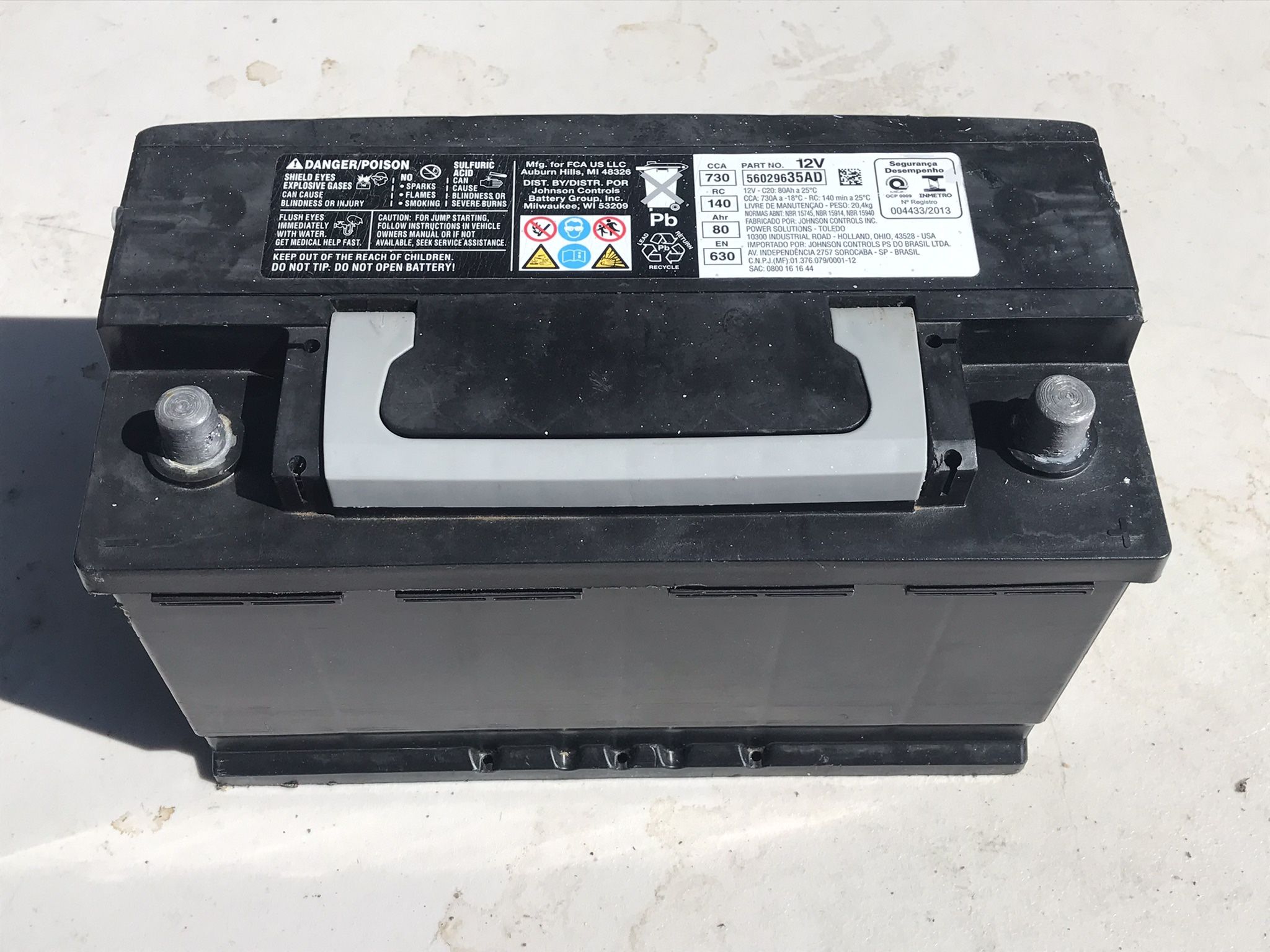 Used Car Battery Group H6