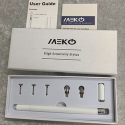 iPad Pen MEKO High Sensitivity Stylus Set w/ Replacement Tips.