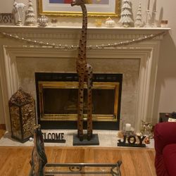 6 Foot Decorative Giraffe 