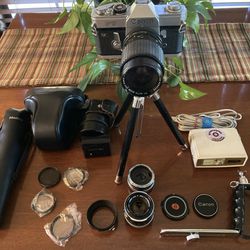 135 mm Camera and Accessories