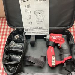 Milwaukee. M12 FUEL  Lithium-Ion Brushless Cordless 4-in-1 Installation 3/8 in. Drill Driver with 4 Tool Head (Tool-Only).