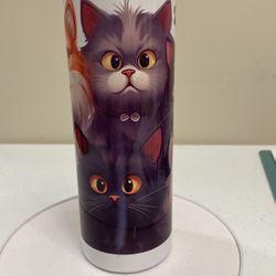 20 Oz Tumbler, 6 Kittens,New (item (T-207)