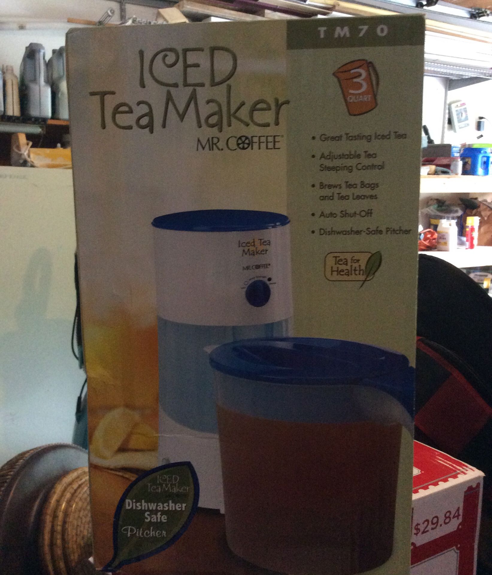 MR. COFFEE Iced Tea Maker 3 qt. NEW IN BOX