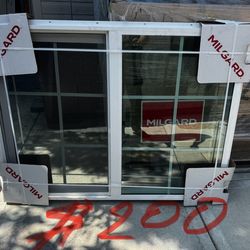 Preciosa ventana nueva para nueva construcción milgard size 47.5x35.5
