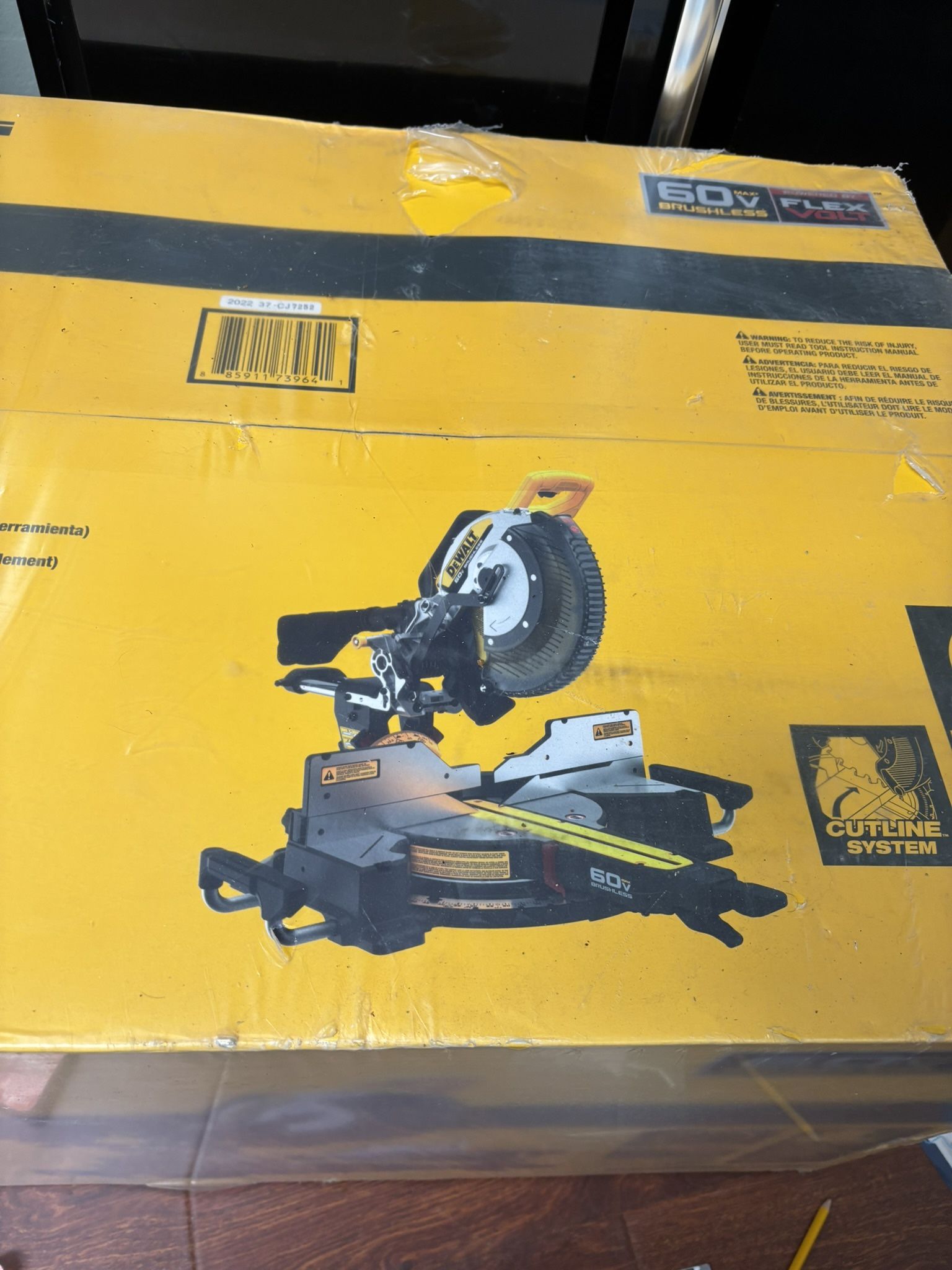 DEWALT 60V Lithium-lon 12 in. Cordless Sliding Miter Saw (Tool Only)