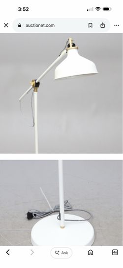 floor lamp, metal, IKEA,