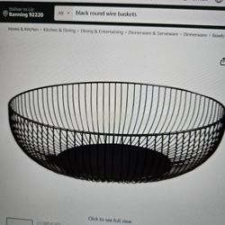 Metal Wire Fruit Basket