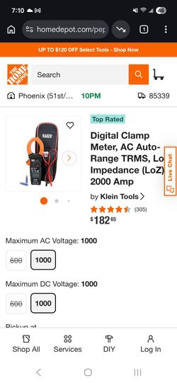 NEW DIGITAL CLAMP METER