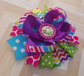 Shopkins Birthday Hair Bow- Shopkins bows