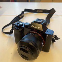 Sony Alpha 7 Camera With Zeiss Lens