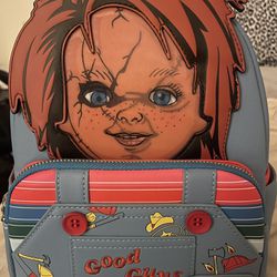 Chucky Exclusive Cosplay Lenticular Mini Backpack by Loungefly 