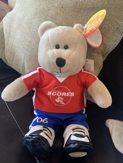 Starbucks Bearista Thrive soccer 2006 with tags