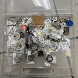 Lot Of Citizen Seiko Watch Movements And Parts