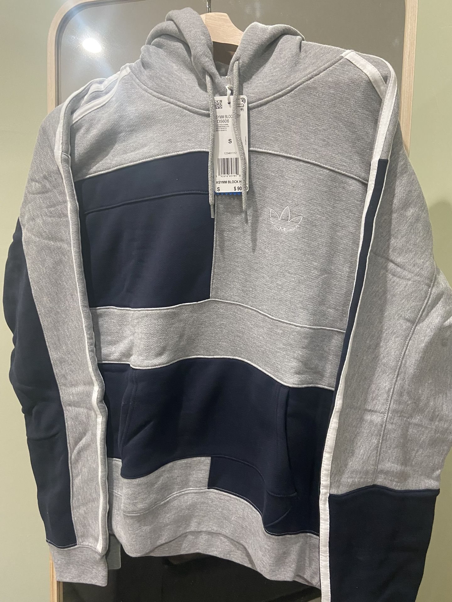 Adidas ASYMM Block Hoodie (Size S/ L) New!