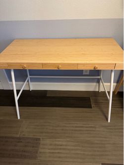 IKEA Lillasen Bamboo Desk