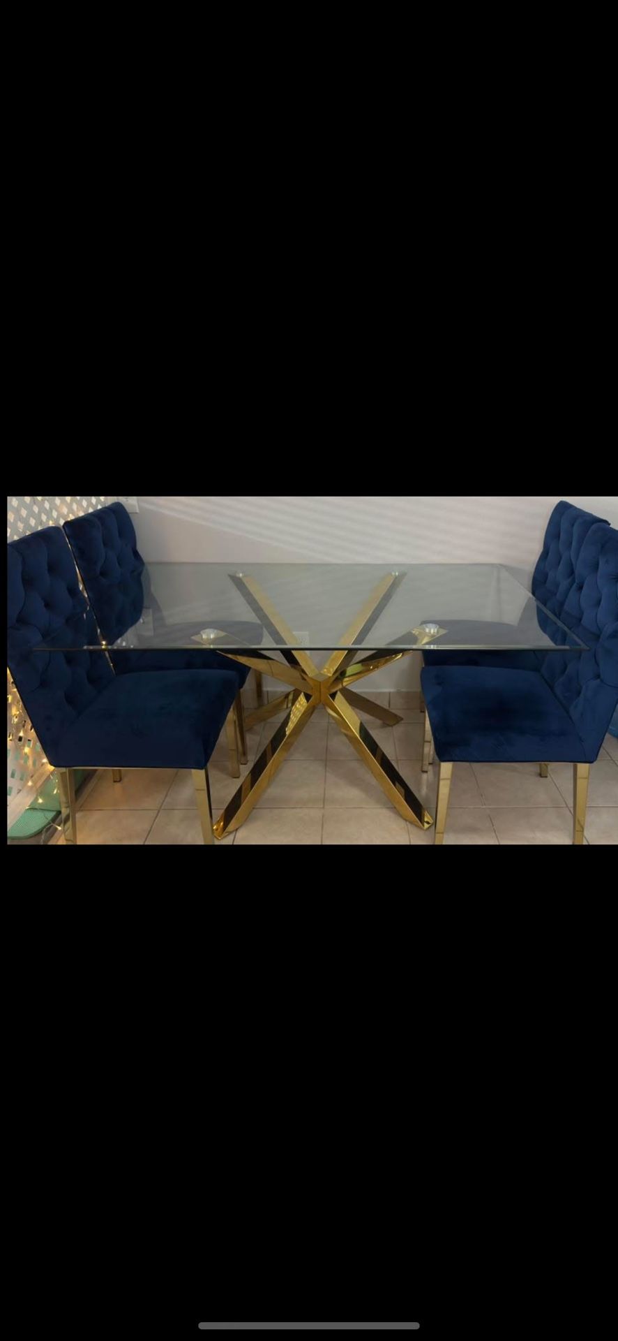 Table And 4 Chairs