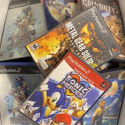 WHOLESALE Sony PlayStation 2 PS2 Video Game Lot(CRASH BANDICOOT C.O.D GTA SPYRO FIFA GOD OF WAR+more) Post Nintendo Era 