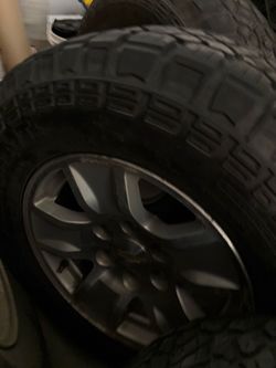 Tire with rim
