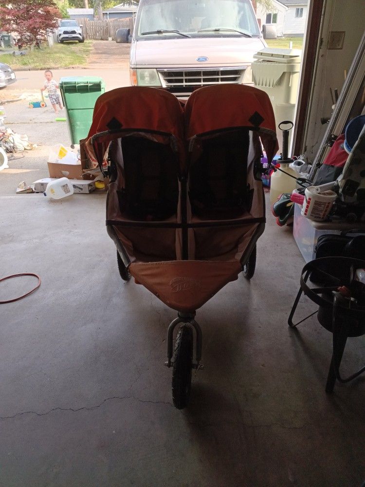 Bob double stroller