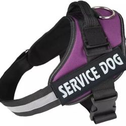 Service Dog Harness Purple color Vest