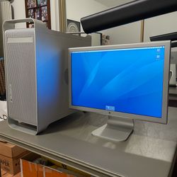 Apple Power Mac G5 Dual 2.0GHz + Apple Cinema Display – Working Retro Mac