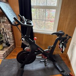 Peloton With Mat And 2 Pairs Of Shoes